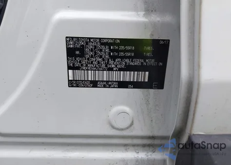 2017 Toyota Rav4 Limited из США, поврежденный, VIN JTMDFREV6HJ164772